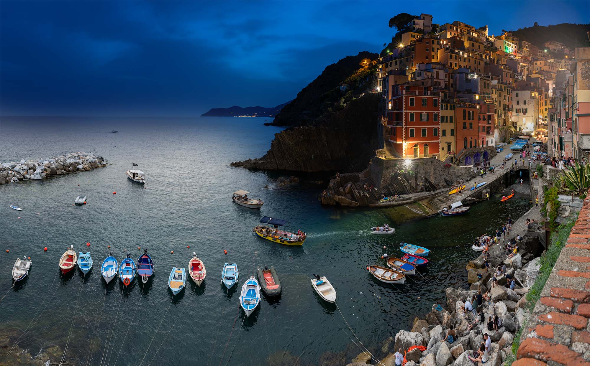 Timelapse Riomaggiore, Cinque Terre, Italy, June 2021